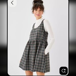 **ISO** American Eagle Plaid Baby Doll Dress